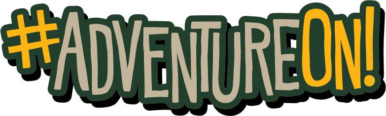 hashtag AdventureOn!